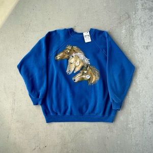 Vintage 90's Animal Crewneck